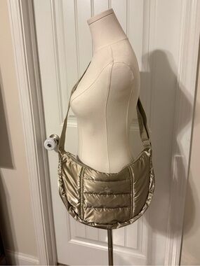 Offline by Aerie Puff Love Crescent Crossbody Bag